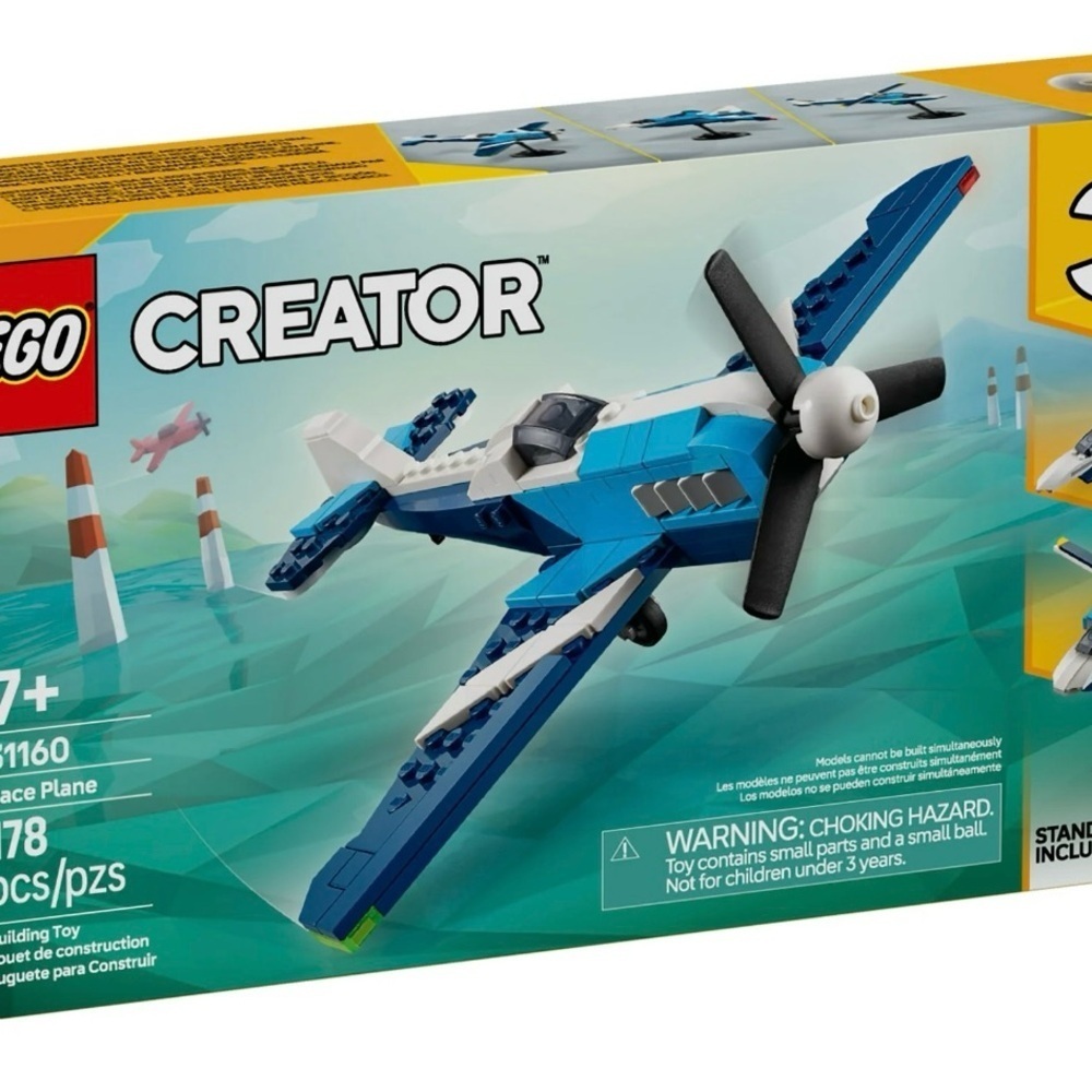LEGO Creator 3in1 Aircraft Race Plane Toys - Building Toys W/ 3 Building Options - Picture 2 of 6